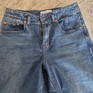Dear John Petite Wide Leg Jeans